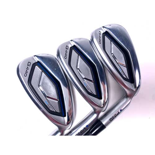 Ping G440 Iron Set 8-PW Blue Dot 1* Up Alta CB AWT Regular RH +1'/2'