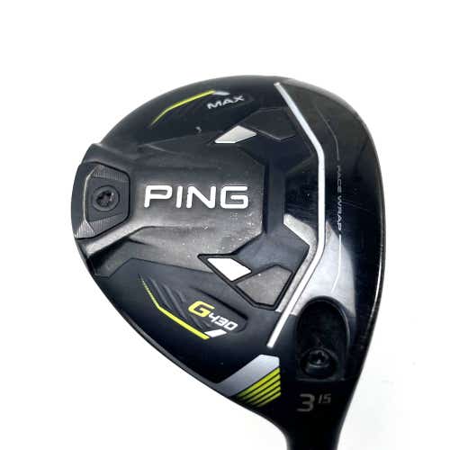 Ping G430 Max 3 Fairway Wood 15* Tour 2.0 65g Regular Graphite Mens RH