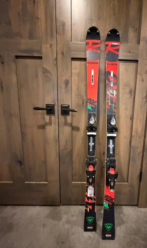 Women's 2022 Rossignol Hero Athlete SL 157 cm Racing Skis Max Din 15 (Used)