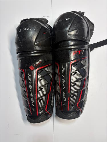 Senior CCM JetSpeed FT1 14" Shin Pads Pro Stock (Used)