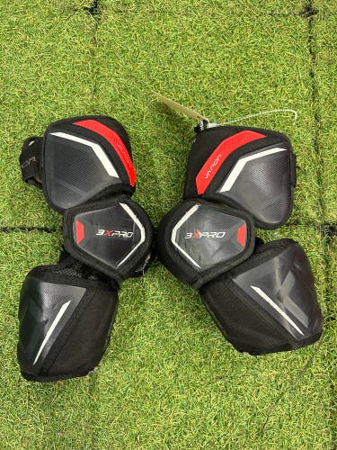 Intermediate Large Bauer Vapor 3X Pro Elbow Pads (Used)