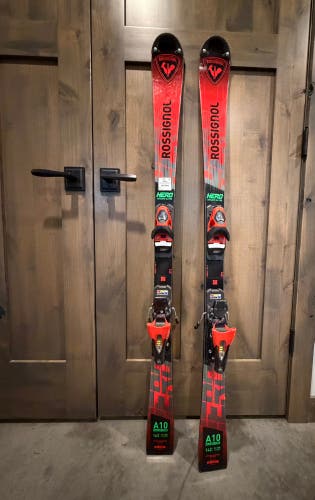 2025 Rossignol Hero FIS SL Pro 142 cm Racing Skis With Bindings Max Din 11 (Used)