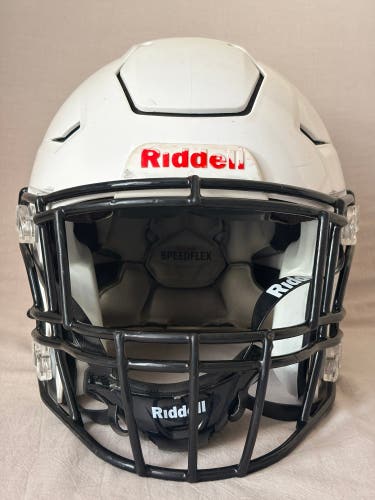 White Adult Extra Large Riddell SpeedFlex Helmet (Used)