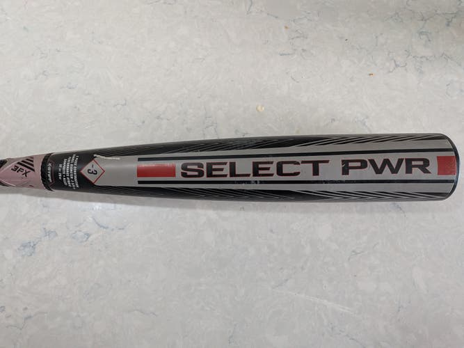 2026 Louisville Slugger Select PWR Hybrid Bat (-3) 29 oz 32" (Used)