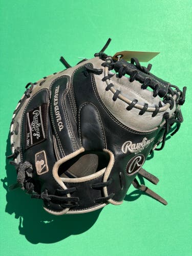 Rawlings Heart of the Hide RH Catcher's Baseball Glove 34" (Used)