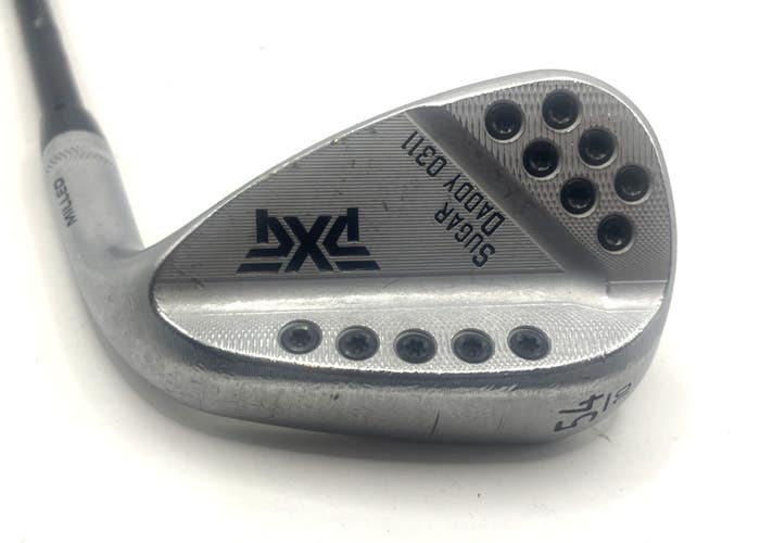 PXG 0311 Sugar Daddy Milled 54*-10 Sand Wedge MMT 60 A Senior Graphite Shaft