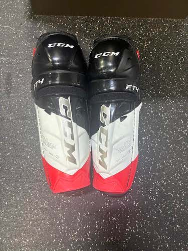 Senior CCM JetSpeed FT485 13" Shin Pads (Used)