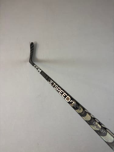 Used 85 Flex P90 Senior CCM JetSpeed FT5 Pro Right Hand Pro Stock Hockey Stick - Chrome