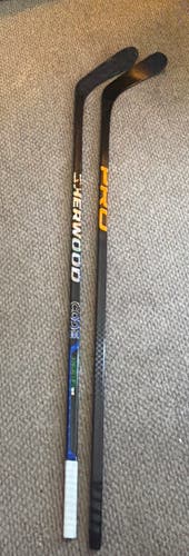 2 pack P86 curve RH hockey sticks pro stock