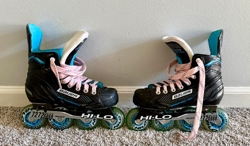 Bauer RSX Inline Skates Regular Width Size 3 (Hardly Used)