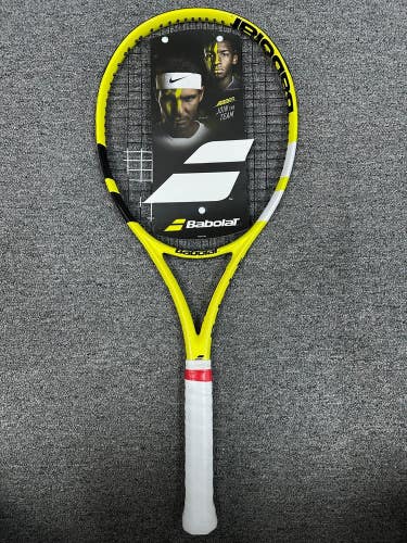 Babolat Boost A Tennis Racquet Grip size (4 1/8) Yellow/Black/White 16x19