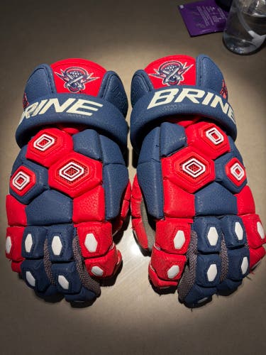 Boston Cannons Brine Triumph Lacrosse Gloves (Used)