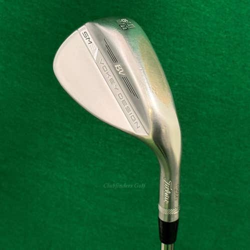 Titleist Vokey SM8 Chrome 58-10S 58 Lob Wedge Stepped Steel Wedge Flex