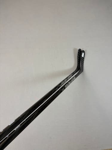 *2 Pack* of New 87 Flex P92 Senior Bauer Vapor Hyperlite 2 Left Hand Pro Stock Hockey Sticks - Black