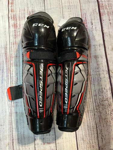 Junior CCM JetSpeed XTRA Pro Shin Pads 11" (Used)