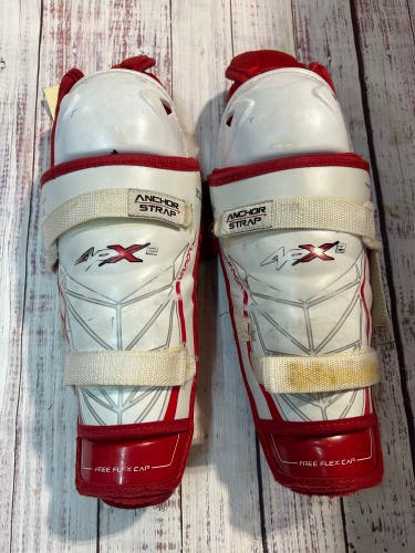 Junior Bauer Vapor APX2 Shin Pads 12" (Used)
