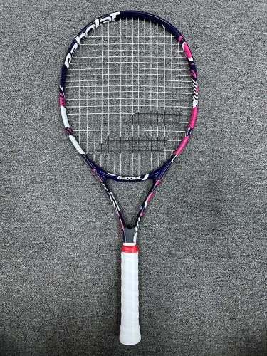 Babolat B Fly 25 Tennis Racquet Grip (3 3/4) Blue/White/Pink