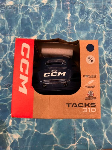 Blue Small CCM Tacks 310 Helmet (New)