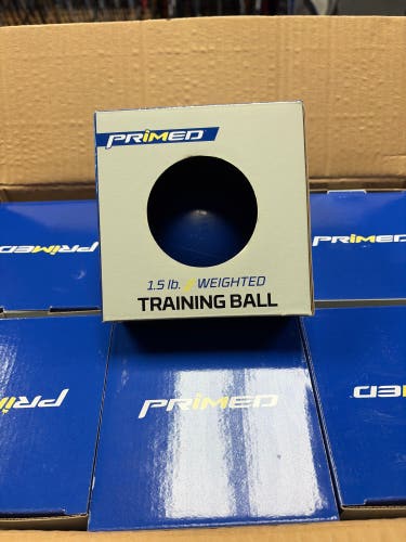New Primed 1.5lb Weighted Balls 12pk