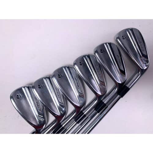 TaylorMade P790 2019 Iron Set 5-PW DG S400 Tour Issue Stiff Steel Mens RH