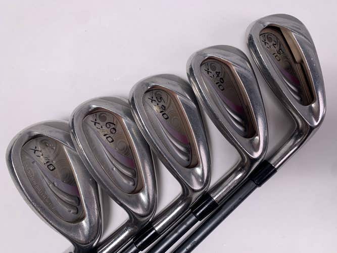 XXIO Eleven Ladies Iron Set 7-PW+AW Accra 50i Regular Graphite Mens RH