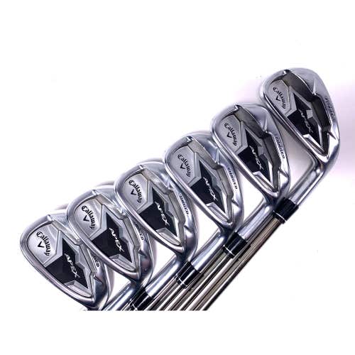 Callaway Apex 19 Iron Set 5-PW UST Mamiya Recoil ZT9 460 F3 Regular RH