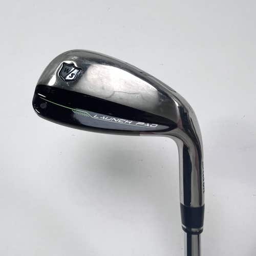 Wilson Launch Pad 2 Pitching Wedge PW KBS Max Ultralite Stiff Steel Mens RH