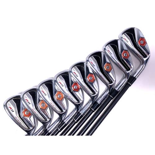 TaylorMade R11 Iron Set 4-PW+AW Fujikura Motore 65g Regular RH