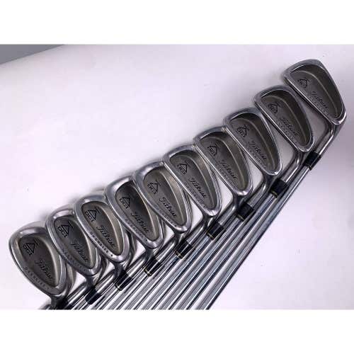 Titleist DCI Black Oversize + Iron Set 3-PW+GW+LW Tri-Spec Regular Steel Mens RH