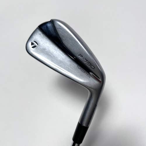 TaylorMade P790 2021 Single 4 Iron KBS Tour Stiff Steel Mens RH Midsize Grip