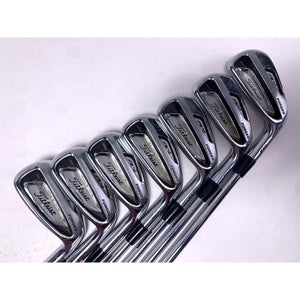 Titleist 714 AP2 Iron Set 4-PW True Temper Dynamic Gold S300 Stiff Steel Mens RH