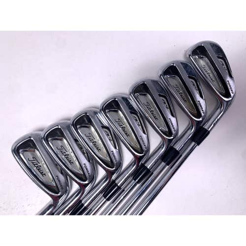 Titleist 714 AP2 Iron Set 4-PW True Temper Dynamic Gold S300 Stiff Steel Mens RH