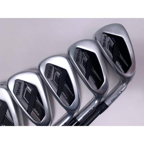 Ping G740 Iron Set 5-PW+GW Black Dot Alta CB AWT Regular Graphite Mens RH