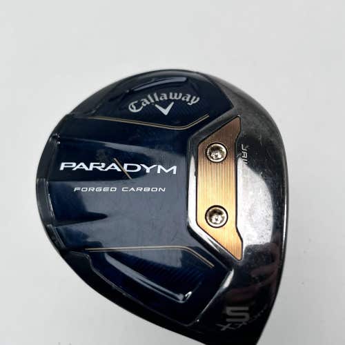Callaway Paradym X 5 Fairway 18* HZRDUS 5.5 Gen 4 Dual Torsional Reg RH +1/2''