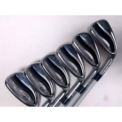 Ping G LE 3 Iron Set 7-PW+GW+SW Black Dot ULT250 Ladies Graphite Womens RH