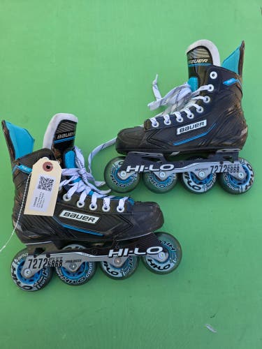 Junior Bauer RSX Inline Skates Regular Width Size 3