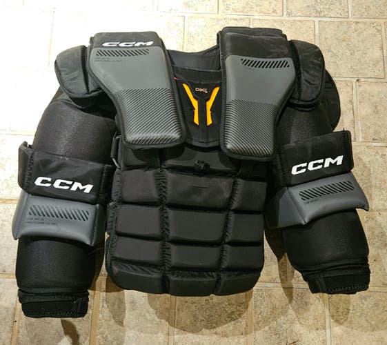 Large/Extra (Fit4) Large 2025 CCM AB Pro Goalie Chest Protector Pro Stock (Used)