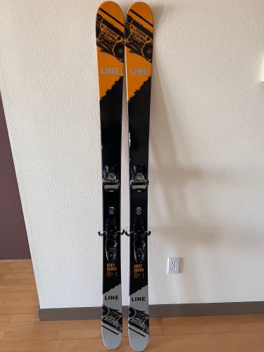 2023 Line Honey Badger 172 cm Skis With Bindings (Used)