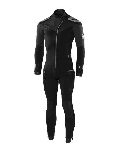 Waterproof W8 7mm Men's 100% Stretch Microcell Neoprene Full Wetsuit Front Zip
