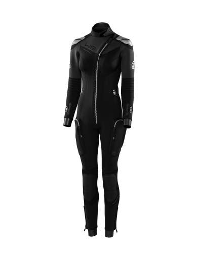Waterproof W8 7mm Women's Ladies Stretch Neoprene Full Wetsuit Front Zip