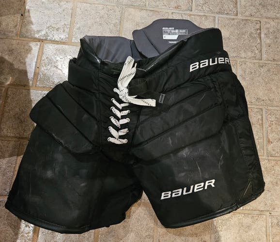 Senior Large 2023 Bauer Pro Hockey Goalie Pants Pro Stock (Used)