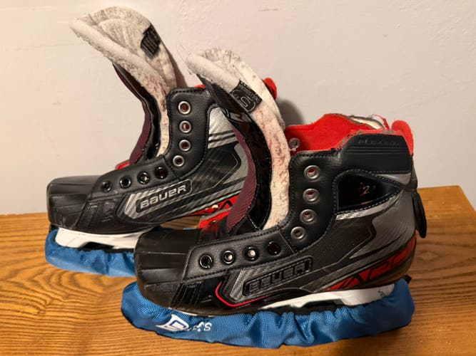 2019 Bauer Vapor X2.7 Hockey Goalie Skates Regular Width Size 5 (Used)