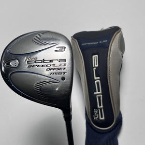 Cobra Speed LD M Offset 3 Fairway Wood 15* Bassara M Speed Tuned Ladies RH HC