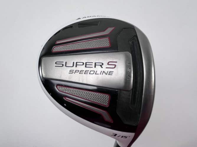 Adams Speedline Super S 3 Fairway Wood 15* Matrix HD Radix S VI Stiff RH