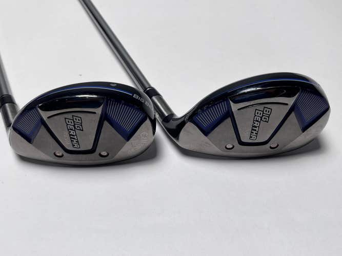 Callaway Big Bertha REVA Womens 5 & 6 Hybrid Set 25* 28* RCH 45g Ladies RH