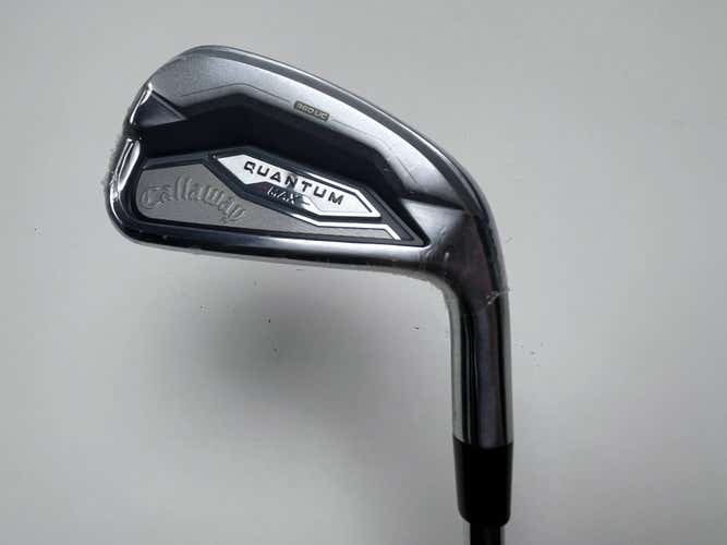 Callaway Quantum Max Single 7 Iron KBS Max 90g Regular Steel Mens RH