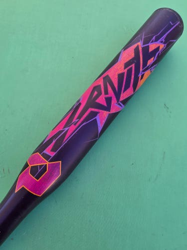 Black 2025 DeMarini Zenith Hybrid Bat (-13) 16 oz 29"