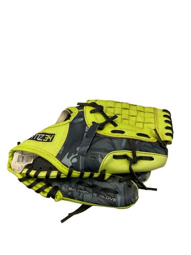 Used ORTIZ 34 BB/SB Glove RH Throw Yellow 9" 11859-S000034227