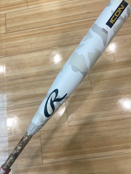 2025 Rawlings Icon Composite Bat USSSA Certified (-5) Composite 27 oz 32" (Used)