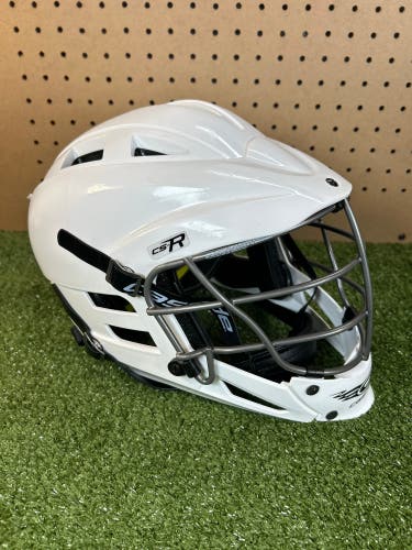 NEW Cascade CS-R Youth Lacrosse Helmet White CSR